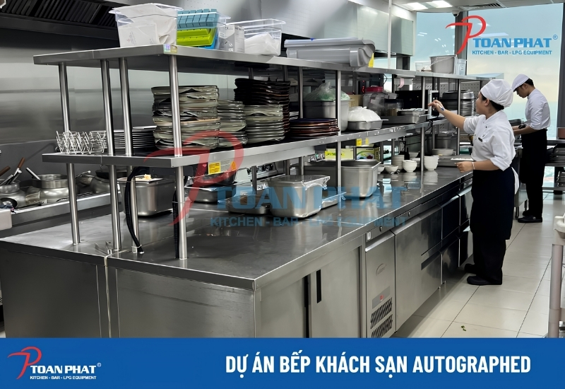 Dự án bếp khách sạn Autographed