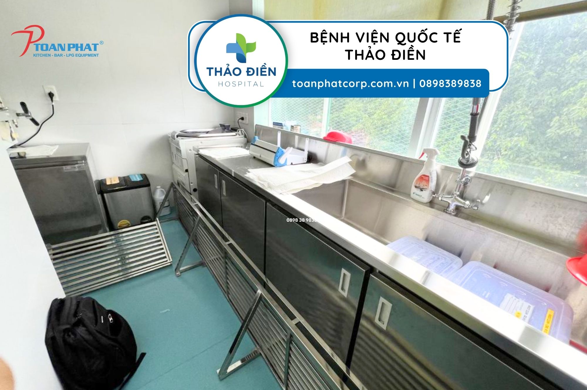 30+ Mẫu thiết kế bếp ăn bệnh viện 2025 - Tư vấn chi tiết từ A đến Z 8 Dự án bệnh viện quốc tế Thảo Điền