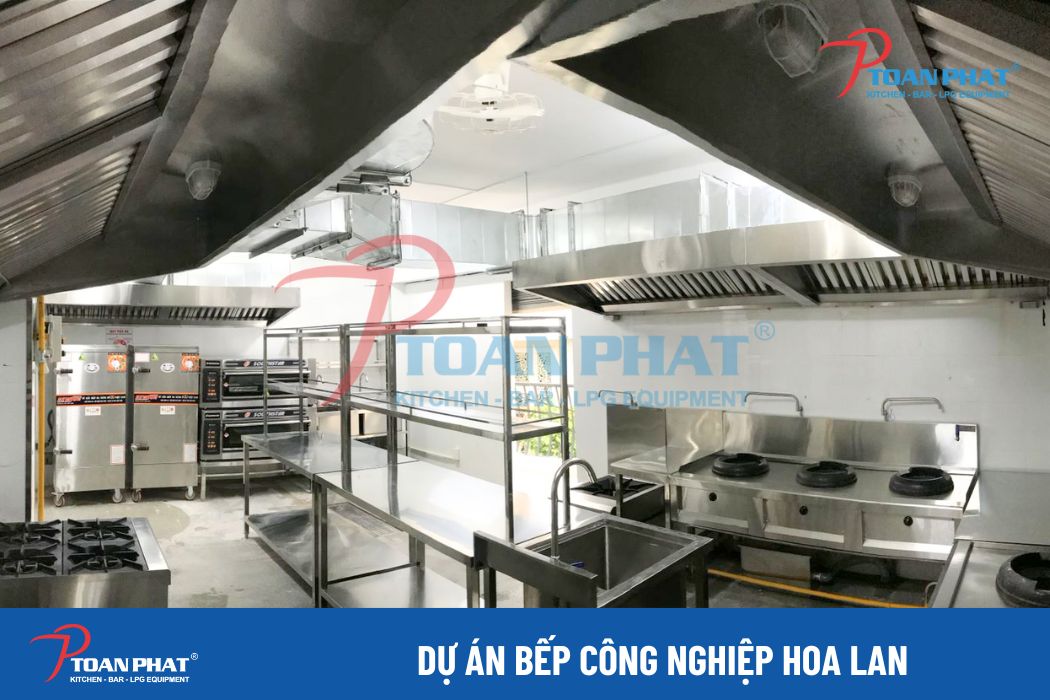 Bếp ăn công nghiệp: Tất tần tật thông tin bạn cần biết 23 Dự án bếp công nghiệp Hoa Lan