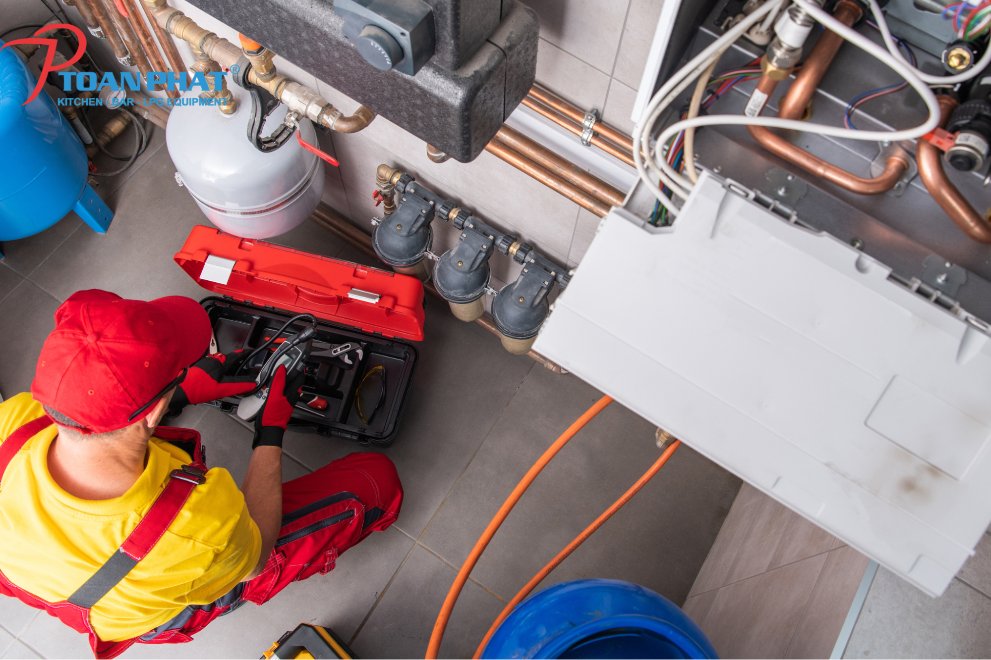 Cách lắp bếp gas công nghiệp an toàn hiệu quả & đúng kỹ thuật nhất 2 Vị trí lắp đặt