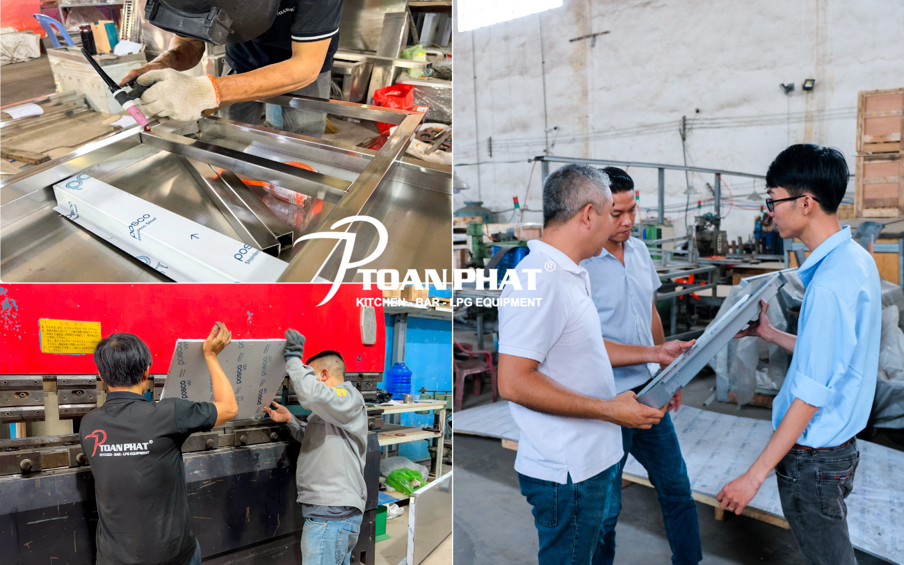 Showroom bếp Toàn Phát hướng dẫn quy trình quản lý bếp ăn công nghiệp hiệu quả chuẩn nhất hiện nay 20 Toàn Phát - Uy tín 15 năm kinh nghiệm