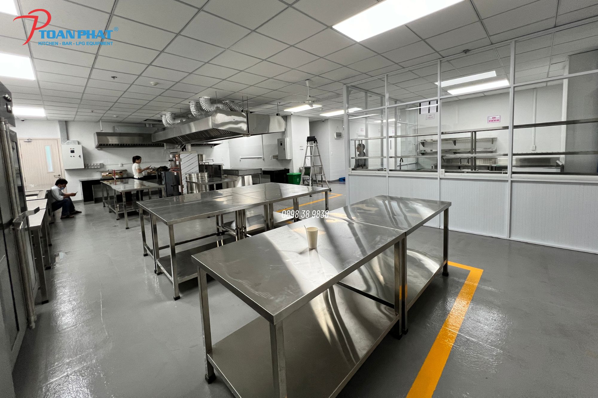 Thiết kế bếp Bệnh viện Nhi đồng 1, cung cấp lắp đặt thiết bị 5 Dự án bệnh viện nhi đồng 1