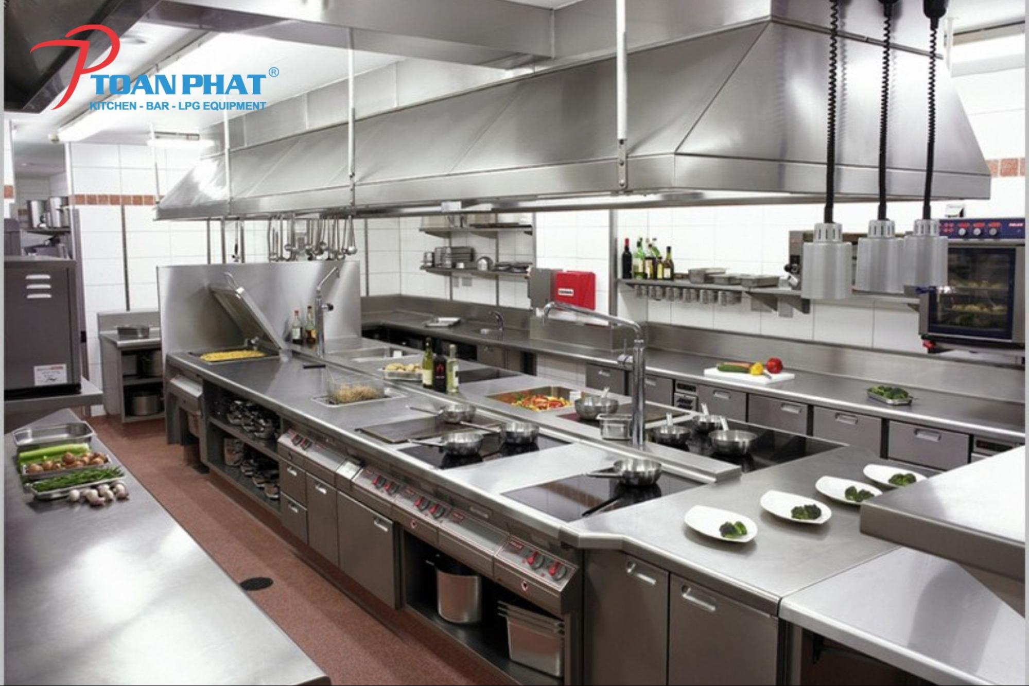Vai trò bản vẽ thiết kế bếp nhà hàng - 5 mẫu mới phổ biến chuẩn nhất hiện nay 9 Thiết kế bếp nhà hàng ốc đảo