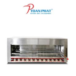 LÒ NƯỚNG 12 ĐẦU ĐỐT BẰNG GAS TOÀN PHÁT