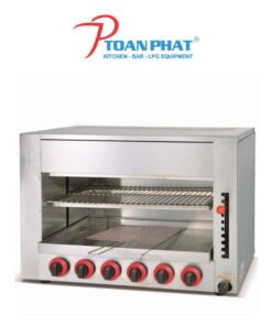 LÒ NƯỚNG 6 ĐẦU ĐỐT BẰNG GAS TOÀN PHÁT