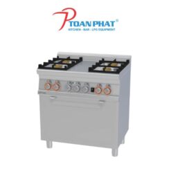 LOTUS BẾP 4 HỌNG CÓ LÒ NƯỚNG ĐA CHỨC NĂNG CỬA THÉP KHÔNG GỈ MODEL CFM4-68GEM