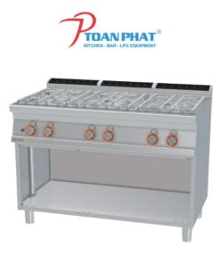 LOTUS BẾP CÔNG NGHIỆP 6 VÙNG NẤU PCA-712GP
