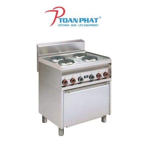 lotus bep dien tu 4 vung nau kem lo nuong dien model cf4 8et