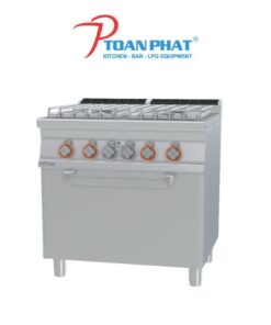 LOTUS BẾP GAS 4 ĐẦU ĐỐT LÒ NƯỚNG ĐIỆN 5,32 KW CFV4-78GPE