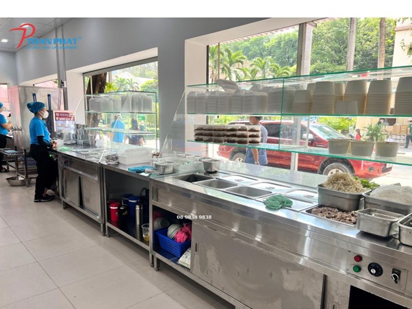 Thiết kế bếp quán ăn: Nguyên tắc, mô hình, chi phí và các thông tin quan trọng cần biết 6 Dự án bếp Bệnh viện Nhi đồng 1