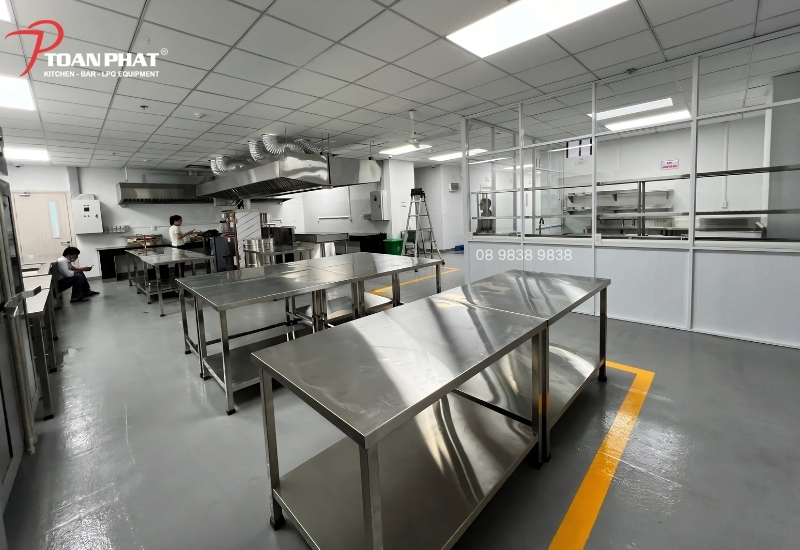 30+ Mẫu thiết kế bếp ăn bệnh viện 2025 - Tư vấn chi tiết từ A đến Z 5 Tiêu chuẩn thiết kế bếp ăn bệnh viện
