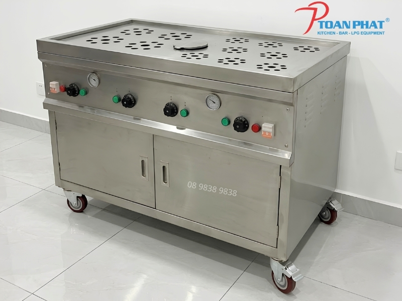 QUẦY BẾP HẤP DIMSUM 7 Quầy hấp dimsum giữ nhiệt tốt giúp món ăn luôn nóng hổi