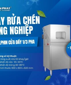 MÁY RỬA CHÉN DOLPHIN CỬA ĐẨY 3 PHA DW 3280S 6 Máy rửa chén công nghiệp DOLPHIN CỬA ĐẨY 1 Pha hoặc 3 Pha