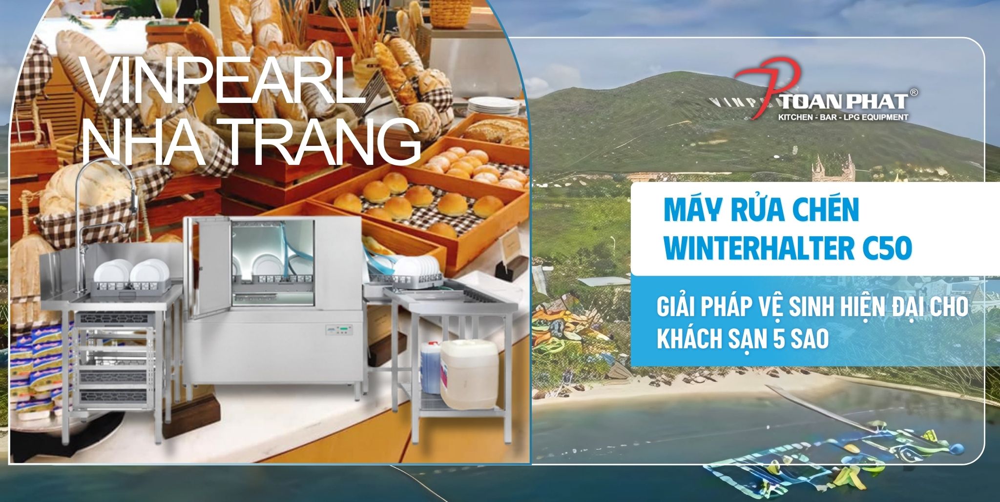 Vinpearl Nha Trang Tin Dùng Máy Rửa Chén Công Nghiệp Winterhalter C50 – Giải Pháp Vệ Sinh Tiêu Chuẩn 5 Sao 1 Vinpearl Nha Trang Tin Dùng Máy Rửa Chén Công Nghiệp Winterhalter C50 – Giải Pháp Vệ Sinh Tiêu Chuẩn 5 Sao