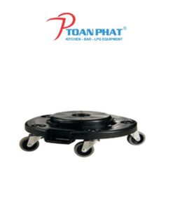 XE ĐẨY CHO THÙNG RÁC TRÒN 76L JW-RCD