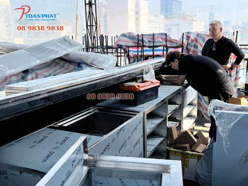 DỰ ÁN TIÊU BIỂU: TOÀN PHÁT THI CÔNG QUẦY BAR KHÁCH SẠN QUẬN 1 4 Kiểm tra, nghiệm thu và bàn giao