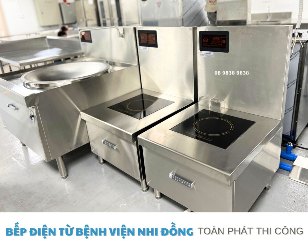 Bếp điện từ công nghiệp Toàn Phát