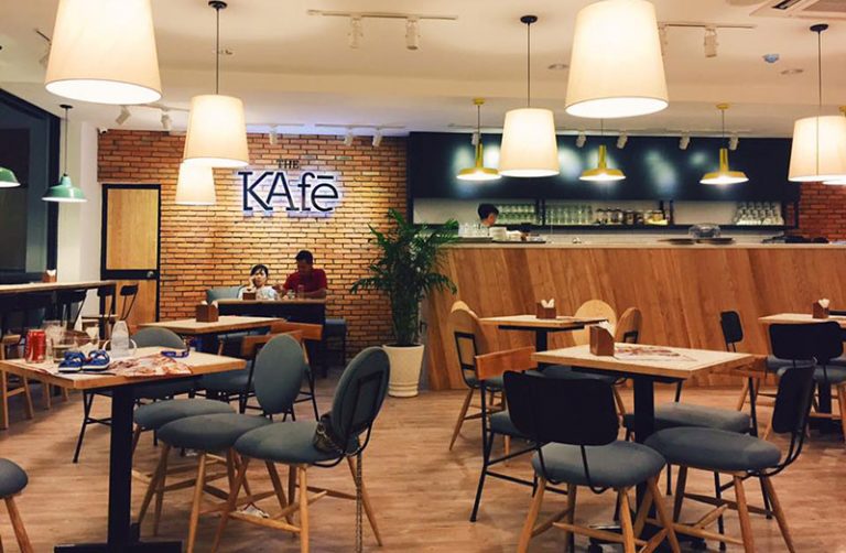 TOÀN PHÁT – THI CÔNG & THIẾT KẾ QUẦY BAR CHO CHUỖI QUÁN THE KAFE 1 Chuỗi quán The Kafe