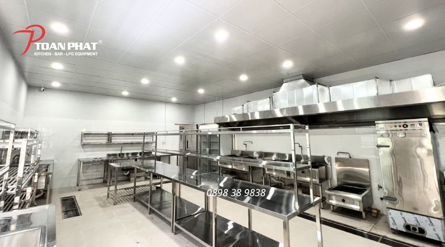 THIẾT KẾ BẾP ĂN BỆNH VIỆN NHI ĐỒNG 2 2 Dự án thiết kế bếp ăn bệnh viện Nhi đồng 2