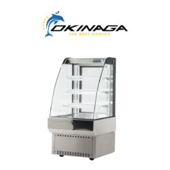 TỦ TRƯNG BÀY BÁNH KÍNH CONG OKINAGA SRCD–120