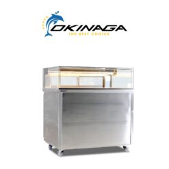 TỦ TRƯNG BÀY BÁNH CÓ BÁNH XE OKINAGA BKSL-1.10ST