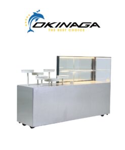TỦ TRƯNG BÀY BÁNH OKINAGA BK TOP CACK 2 STSTEM R2