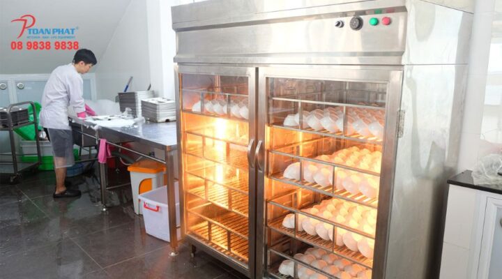 GIẢI PHÁP THI CÔNG BẾP TRƯỜNG HỌC BỆNH VIỆN 6 Khu thu gom, dọn rửa