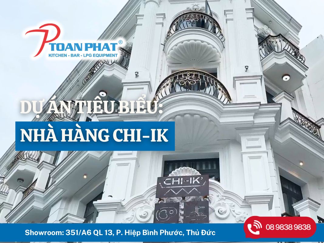 DỰ ÁN TIÊU BIỂU: THI CÔNG BẾP NHÀ HÀNG ÂU CHIIK STEAK AND PASTA 1 Dự án tiêu biểu: Thi công Bếp nhà hàng Âu CHIIK Steak and Pasta