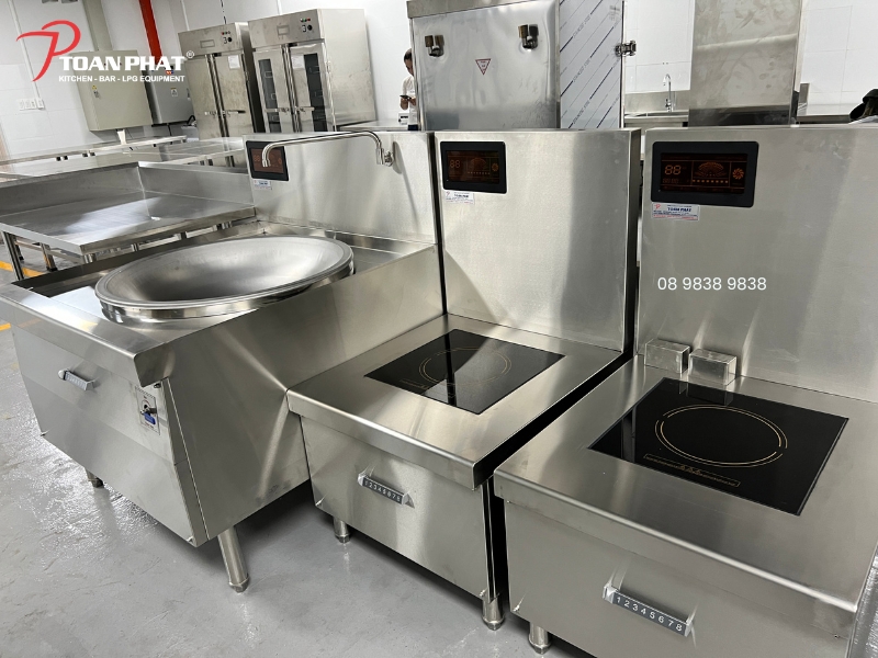 Dàn bếp điện từ dành riêng cho khu nấu bếp bệnh viện