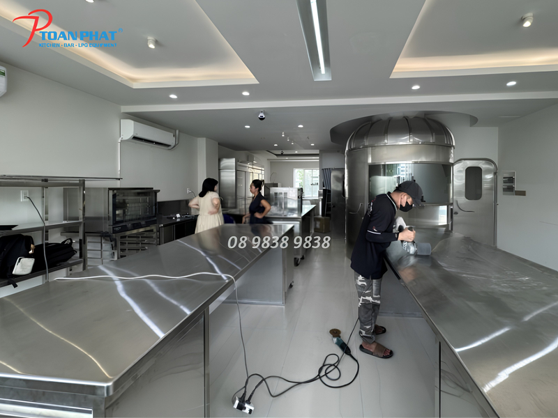 Lưu ý khi thiết kế khu bếp bánh