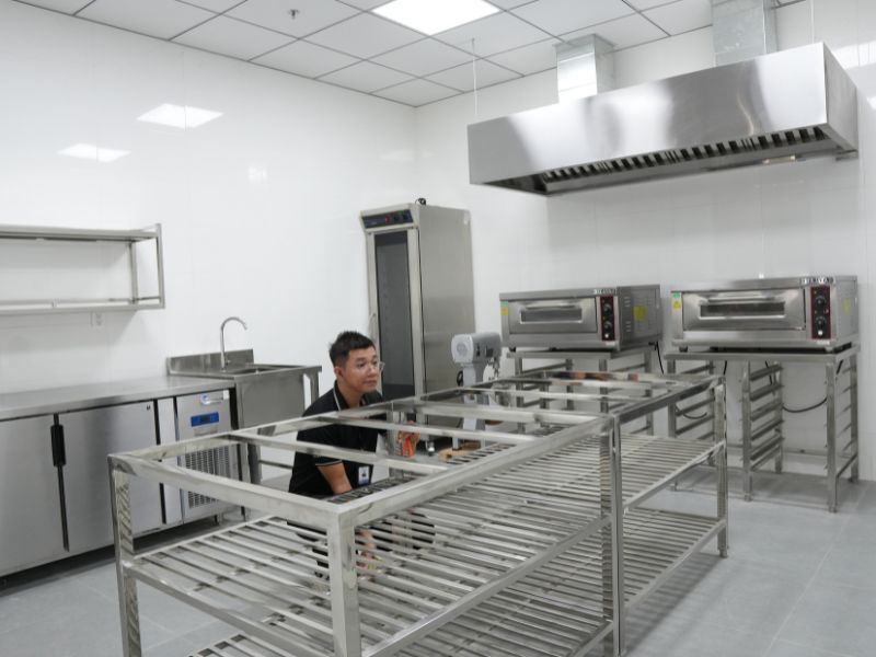 Thi công bếp bánh - Toàn Phát