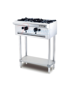 BẾP ÂU 2 HỌNG CÓ CHÂN ĐỨNG OB 2SFS BERJAYA