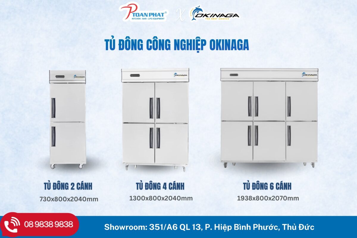 Tủ đông công nghiệp Okinaga