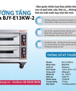 LÒ NƯỚNG BÁNH 2 TẦNG BERJAYA 8 LO NUONG TANG BJY E13KW 2 21 768x576 1