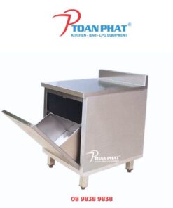 Module quầy pha chế có thùng rác cửa lật