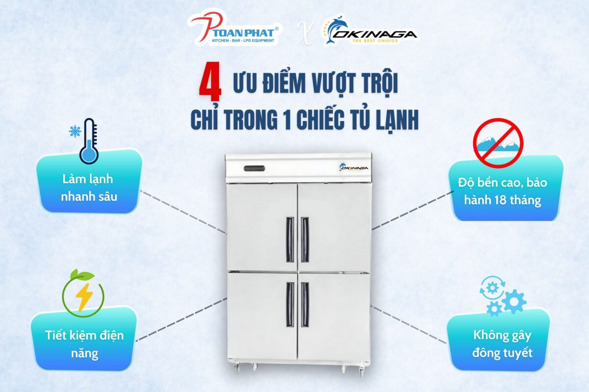 Tủ đông công nghiệp Okinaga