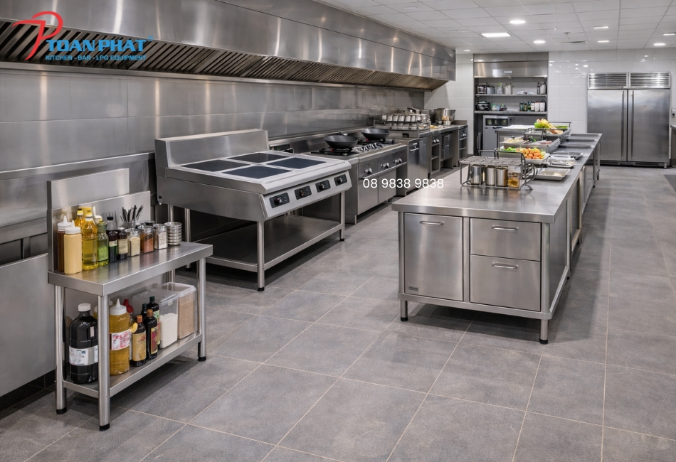 Kệ gia vị inox 2 tầng 3 Ưu điểm của kệ gia vị inox 2 tầng