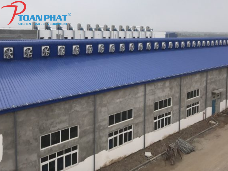Cách tính lưu lượng quạt hút khói nhà xưởng chính xác 100% 4 Lắp đặt hệ thống hút khói nhà xưởng