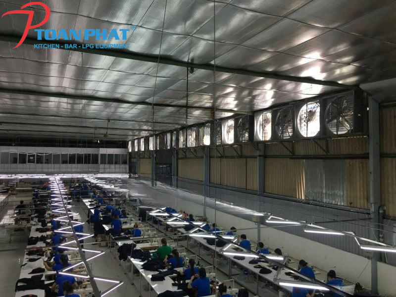 Cách tính lưu lượng quạt hút khói nhà xưởng chính xác 100% 2 Cách tính lưu lượng gió quạt hút khói nhà xưởng chính xác nhất vận hành tại một doanh nghiệp