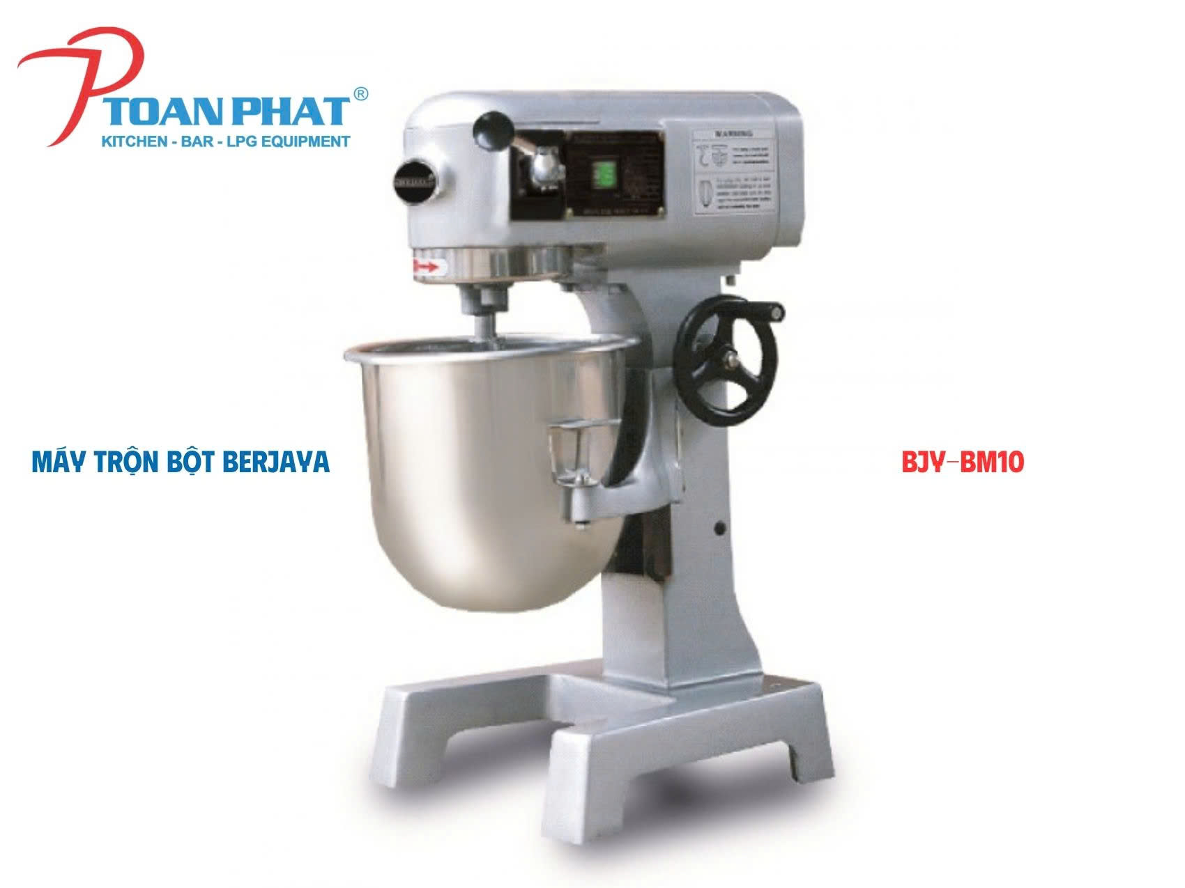 Máy trộn bột 10 lít Berjaya BJY-BM10