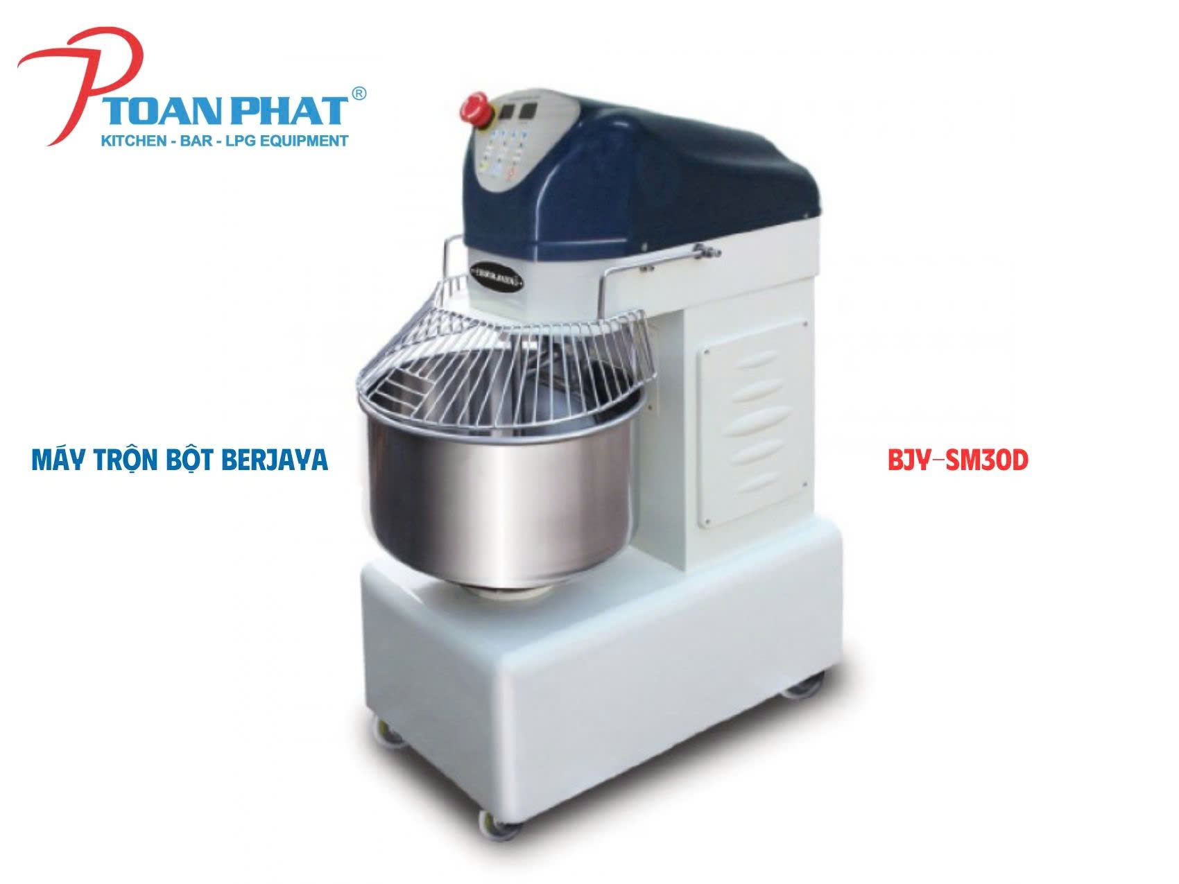 Máy trộn bột hai tốc độ Berjaya BJY-SM30D