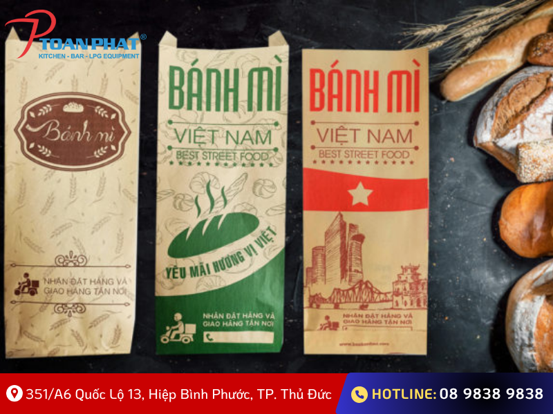Cẩm nang mở lò bánh mì kinh doanh “1 vốn 4 lời” 8 Làm thương hiệu qua slogan hoặc bao bì