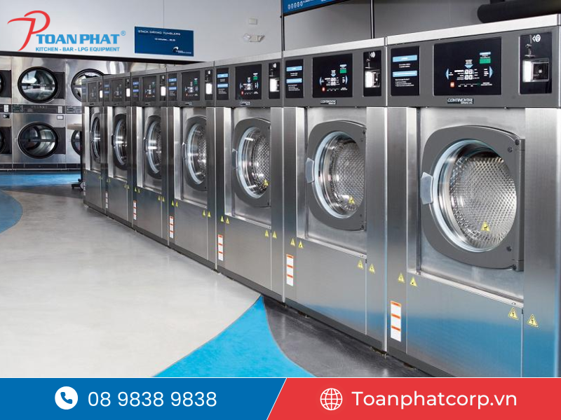 10 bước vận hành máy giặt công nghiệp tối ưu chi phí nhất 2 Chu trình hoạt động của máy giặt công nghiệp