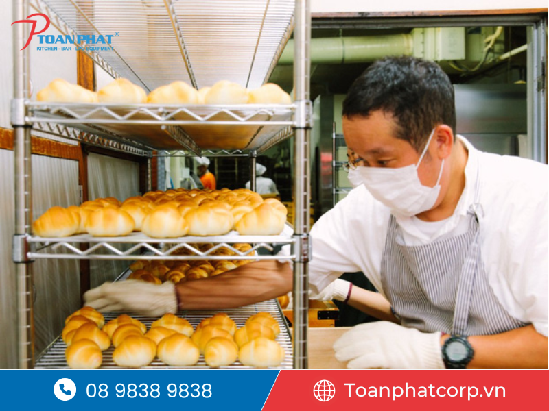 Lò nướng Berjaya 1 tầng 2 khay Bjy E6kw 1BD chính hãng 100% 8 Cơ sở sản xuất bánh mì, bánh ngọt quy mô nhỏ