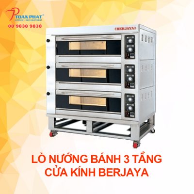 Lò nướng bánh Berjaya - Thiết bị phải có cho một tiệm bánh 5 lo nunog 3 TANG CUA KINH 400x400 1