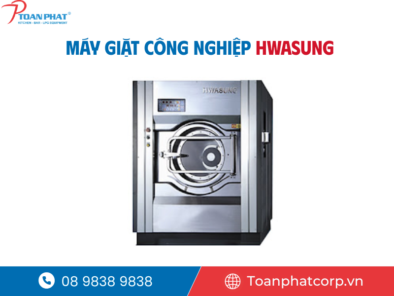 TOP 11 thương hiệu máy giặt công nghiệp chất lượng nhất hiện nay 10 Máy giặt công nghiệp Hwasung