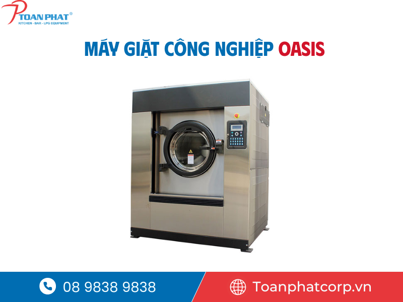 TOP 11 thương hiệu máy giặt công nghiệp chất lượng nhất hiện nay 5 Máy giặt công nghiệp Oasis