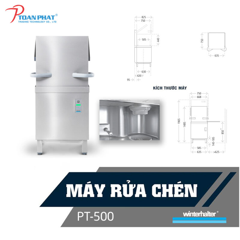 Máy rửa chén Winterhalter – Cánh tay đắc lực cho bếp chuyên nghiệp 14 may rua chen PT500 0