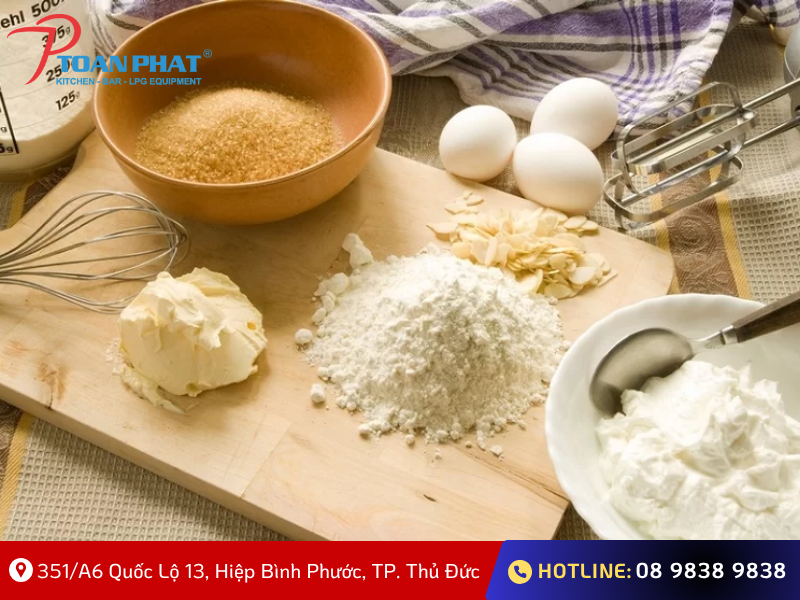 Cẩm nang mở lò bánh mì kinh doanh “1 vốn 4 lời” 5 Chọn nguyên vật liệu chất lượng