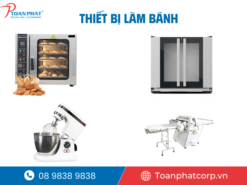 7 điều cần chú ý khi đào tạo nhân viên sử dụng thiết bị làm bánh 2 Các thiết bị bánh cơ bản